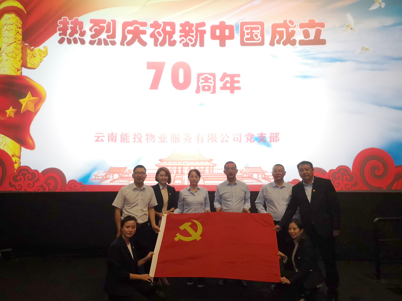 云南能投物業(yè)服務(wù)有限公司黨支部組織開展“學(xué)習(xí)黨史、新中國史”主題黨日活動-云南能投居正產(chǎn)業(yè)投資有限公司